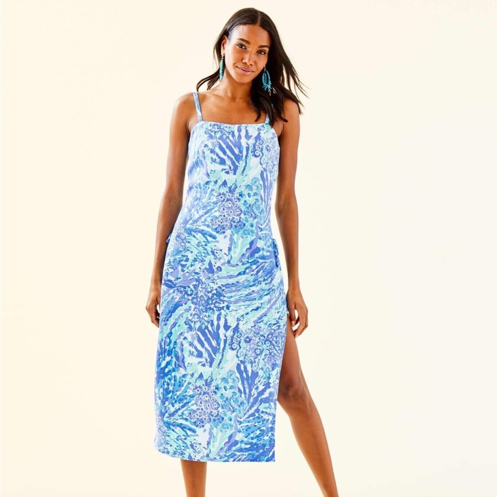 Lilly Pulitzer Laken midi romper
